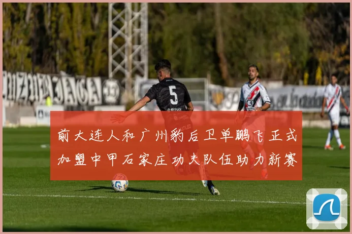 前大连人和广州豹后卫单鹏飞正式加盟中甲石家庄功夫队伍助力新赛季